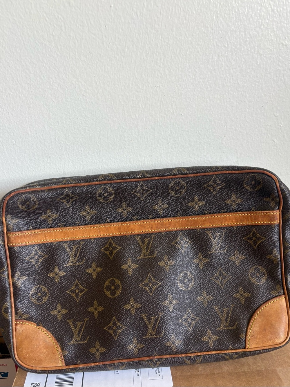 Auth Louis Vuitton Monogram Trocadero Shoulder Bag no strap
